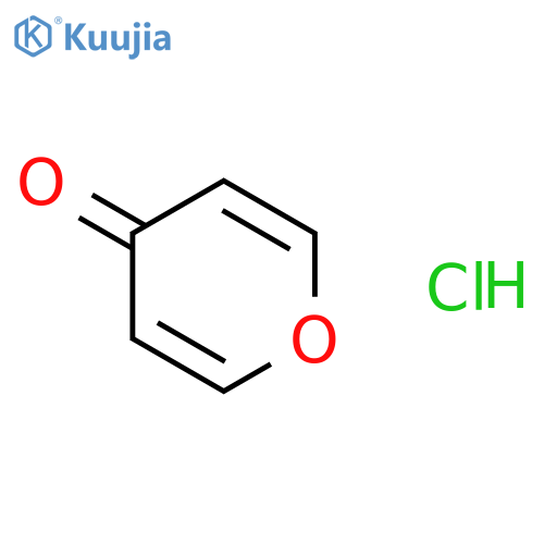 4H-Pyran-4-one hydrochloride structure