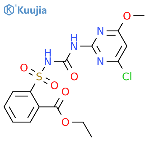 Chlorimuron-ethyl structure