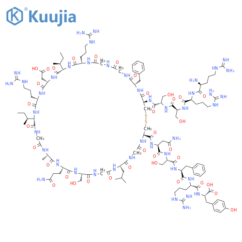 Atrial natriureticpeptide-26 (rat) (9CI) structure