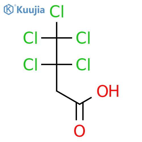 Butanoic acid, 3,3,4,4,4-pentachloro- structure