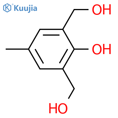 2,6-Bis(hydroxymethyl)-4-methylphenol structure