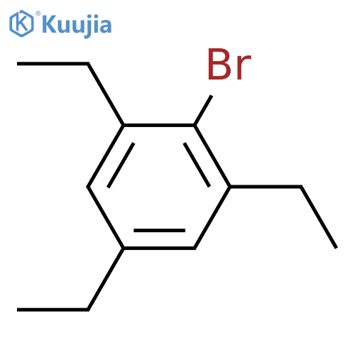 Benzene, 2-bromo-1,3,5-triethyl- structure