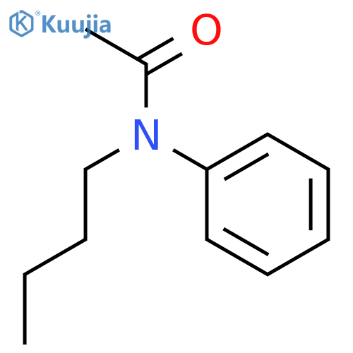 N-Butyl-N-phenylacetamide structure