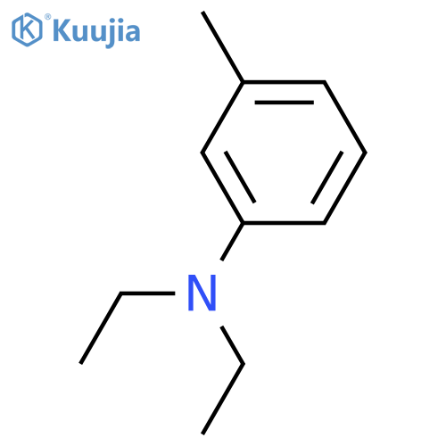 N,N-Diethyl-m-toluidine structure