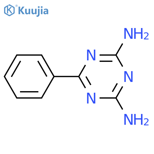 6-Phenyl-1,3,5-triazine-2,4-diamine structure