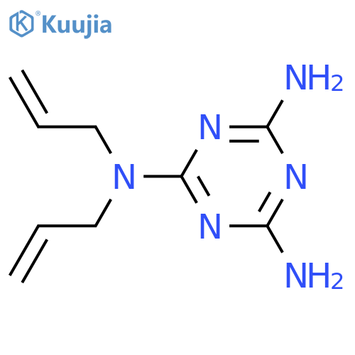N~2~,N~2~-Diallyl-1,3,5-triazine-2,4,6-triamine structure