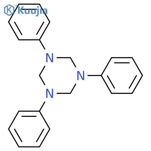 Hexahydro-1,3,5-triphenyl-1,3,5-triazine, Pract. structure