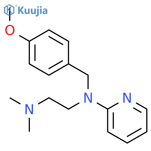 Pyrilamine structure