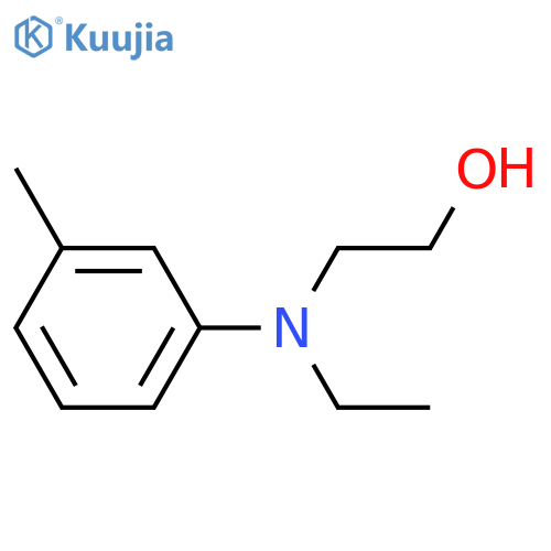 2-(N-Ethyl-m-toluidino)ethanol structure