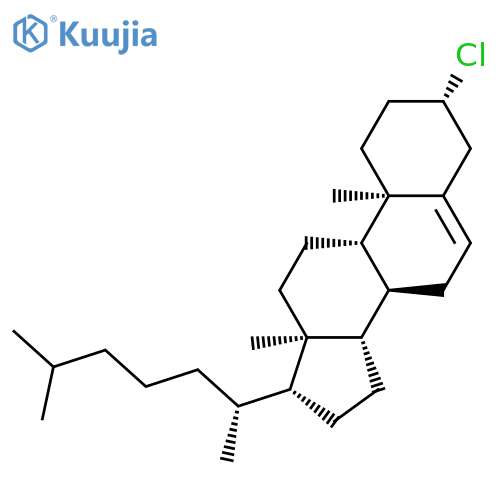 3β-Chlorocholest-5-ene structure