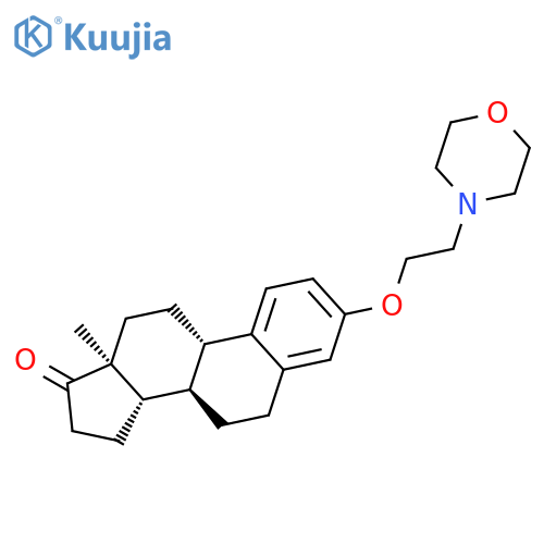 ESTRA-1,3,5(10)-TRIEN-17-ONE, 3-[2-(4-MORPHOLINYL)ETHOXY]- structure