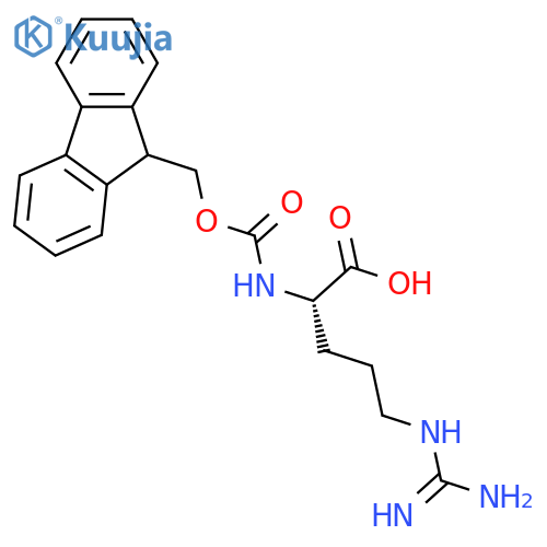 Fmoc-Arg-OH structure