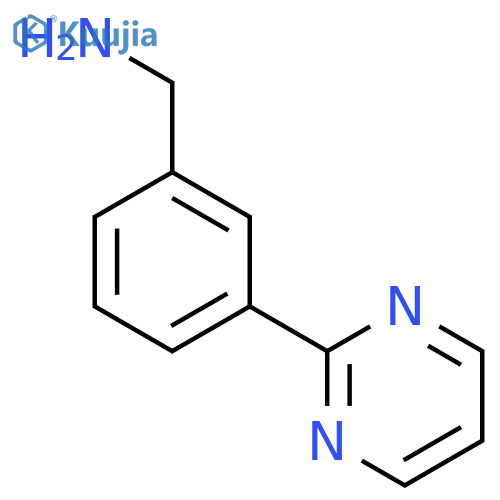3-Pyrimidin-2-ylbenzylamine structure