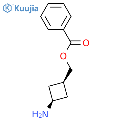 Benzoic acid 3-amino-cyclobutylmethyl ester structure