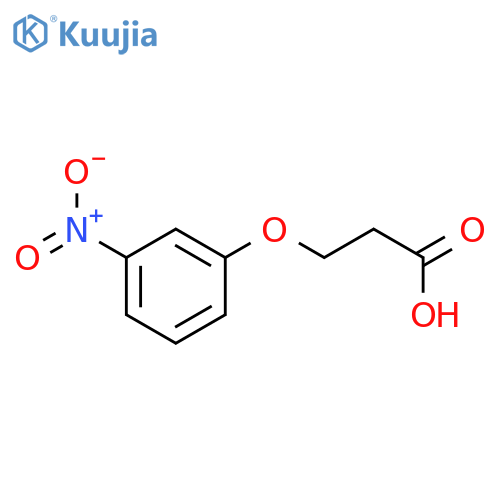 3-3(-Nitrophenoxy)propionic Acid structure