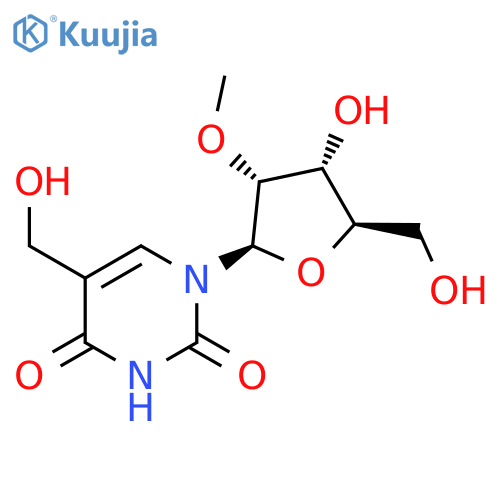 Uridine, 5-(hydroxymethyl)-2-o-methyl- structure