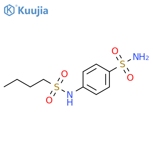 4-(butane-1-sulfonamido)benzene-1-sulfonamide structure