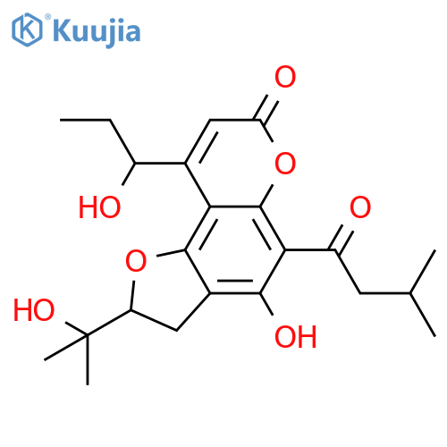 Mammea B/BA cyclo F; 1'S-Hydroxy structure