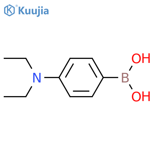 4-(Diethylamino)phenylboronic acid structure