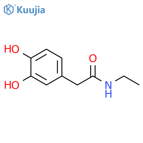 2-(3,4-Dihydroxyphenyl)-n-ethylacetamide structure