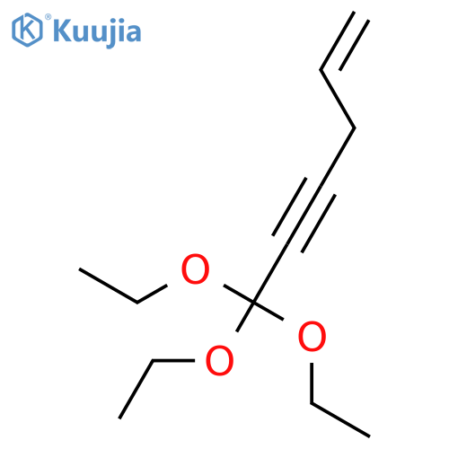1-HEXEN-4-YNE, 6,6,6-TRIETHOXY- structure