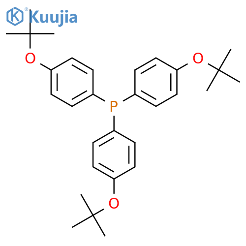 Phosphine, tris[4-(1,1-dimethylethoxy)phenyl]- structure