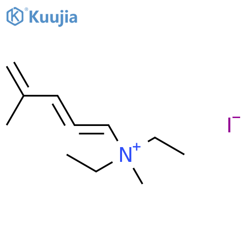 1,2,4-PENTATRIEN-1-AMINIUM, N,N-DIETHYL-N,4-DIMETHYL-, IODIDE structure