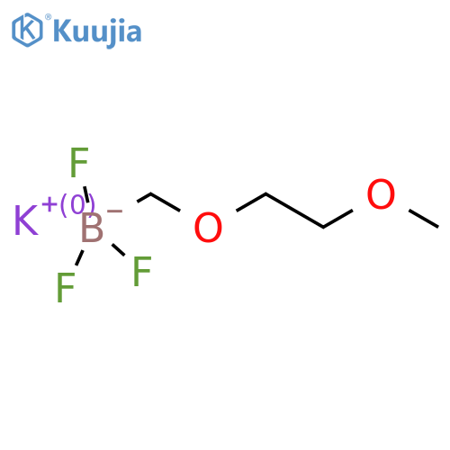 Potassium 2-Methoxyethoxymethyltrifluoroborate structure