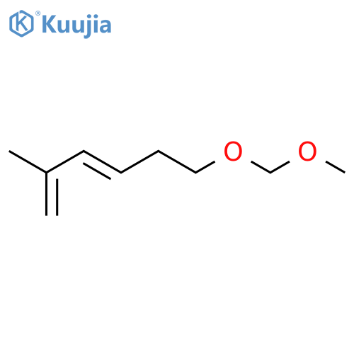 1,3-HEXADIENE, 6-(METHOXYMETHOXY)-2-METHYL-, (E)- structure