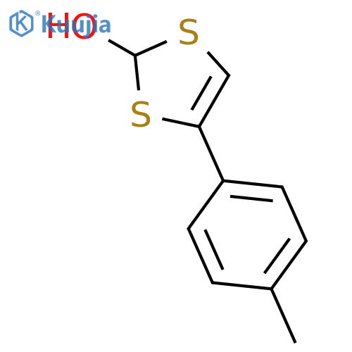 1,3-DITHIOL-2-OL, 4-(4-METHYLPHENYL)- structure