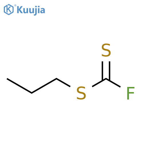 CARBONOFLUORIDODITHIOIC ACID, PROPYL ESTER structure