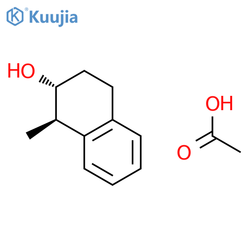 2-NAPHTHALENOL, 1,2,3,4-TETRAHYDRO-1-METHYL-, ACETATE, TRANS- structure