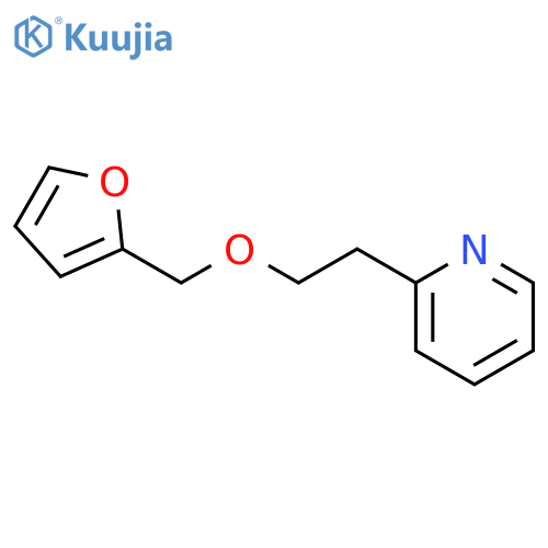 Pyridine, 2-[2-(2-furanylmethoxy)ethyl]- structure
