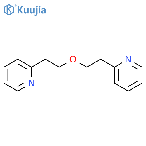 PYRIDINE, 2,2'-(OXYDI-2,1-ETHANEDIYL)BIS- structure