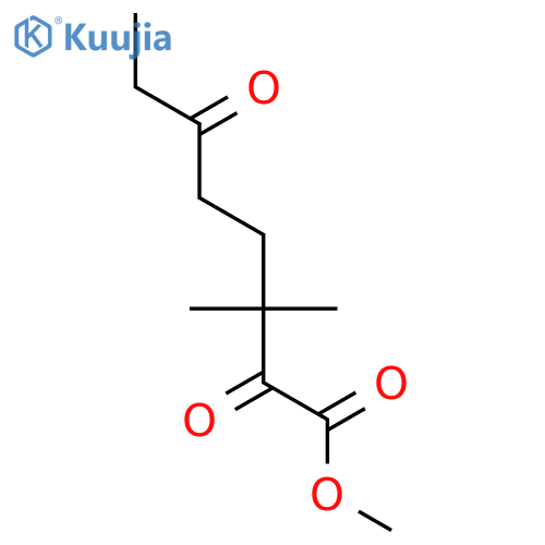 Octanoic acid, 3,3-dimethyl-2,6-dioxo-, methyl ester structure