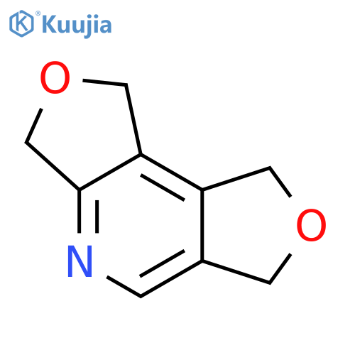1,3,6,8-tetrahydro-Difuro[3,4-b:3',4'-d]pyridine structure