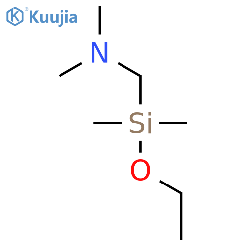 METHANAMINE, 1-(ETHOXYDIMETHYLSILYL)-N,N-DIMETHYL- structure