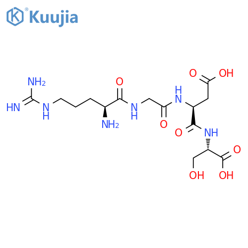 Arg-gly-asp-ser structure