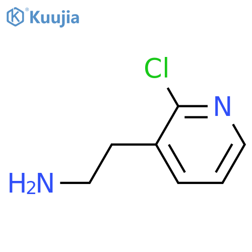 2-(2-chloro-3-pyridyl)ethanamine structure