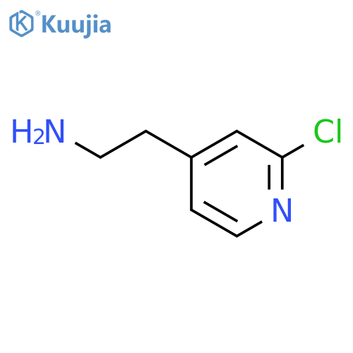 2-chloro-4-Pyridineethanamine structure