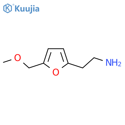 2-5-(methoxymethyl)furan-2-ylethan-1-amine structure