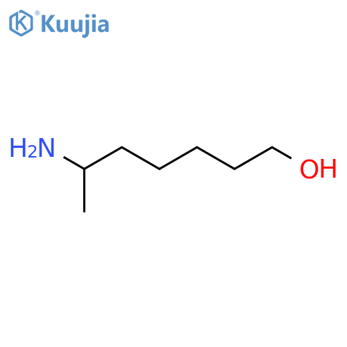 6-Aminoheptan-1-ol structure
