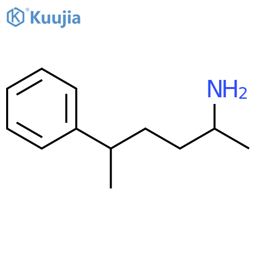 5-phenylhexan-2-amine structure