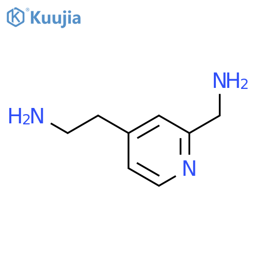 2-(aminomethyl)-4-Pyridineethanamine structure