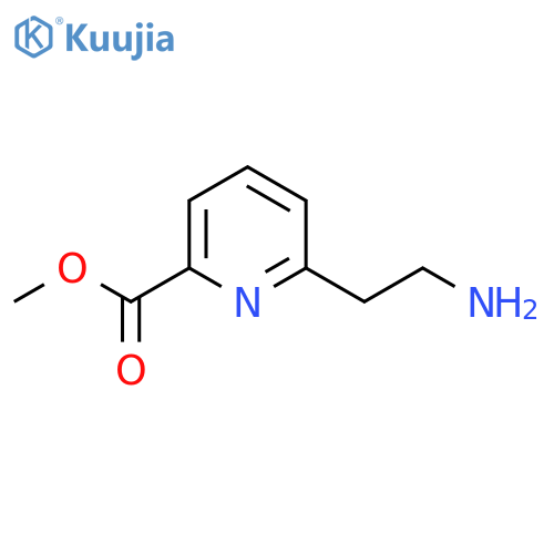 Methyl 6-(2-aminoethyl)pyridine-2-carboxylate structure