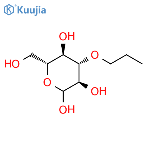 D-Glucopyranose, 3-O-propyl- structure
