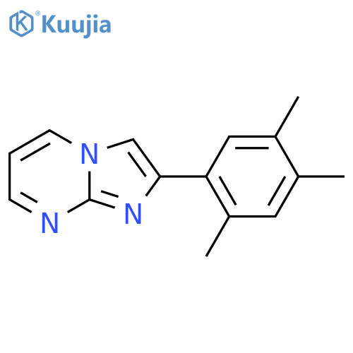 2-(2,4,5-Trimethylphenyl)imidazo1,2-apyrimidine structure