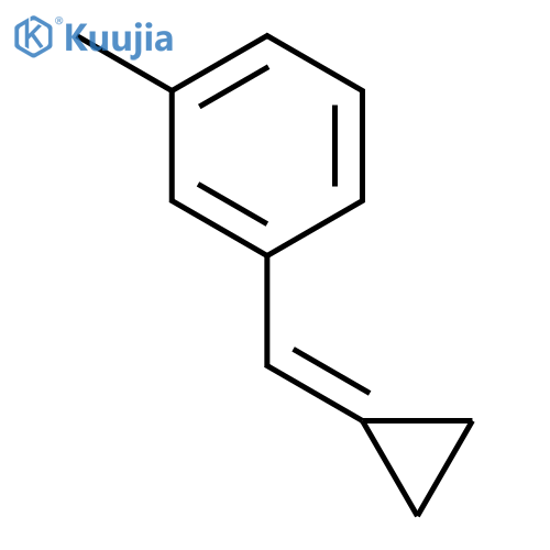 1-(Cyclopropylidenemethyl)-3-methylbenzene structure