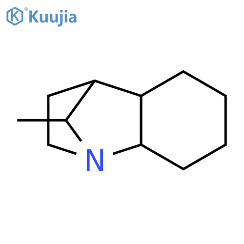 2H-1,4-Methanoquinoline, octahydro-9-methyl- structure