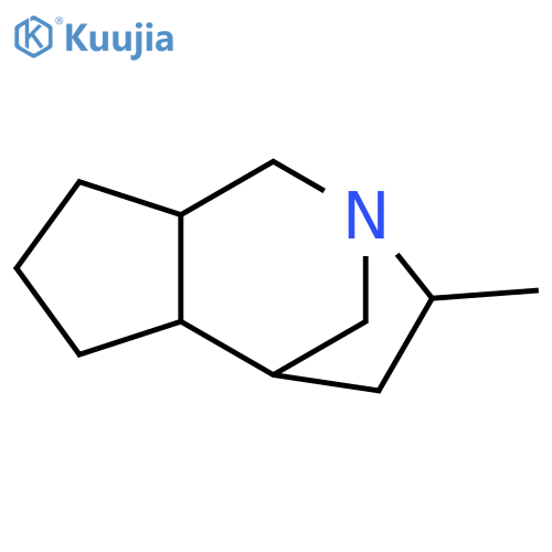 1H-2,5-Methanocyclopent[c]azepine, octahydro-3-methyl- structure